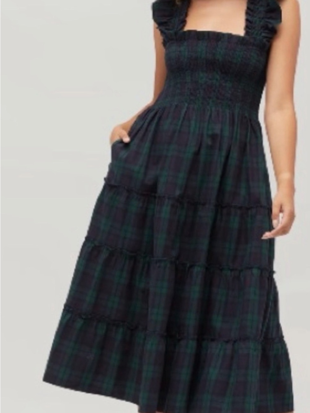 Hill house tartan nap dress